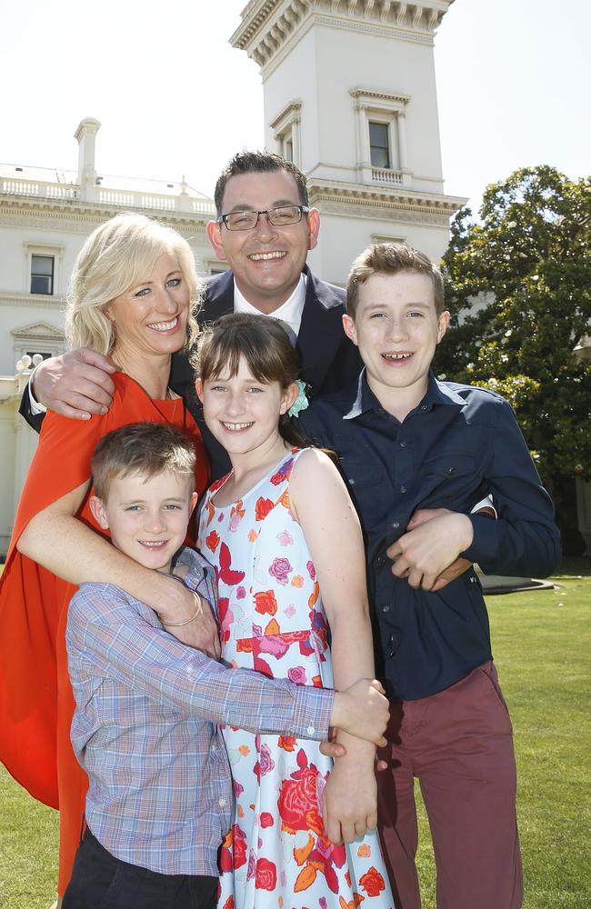 Daniel Andrews Sworn In As Victoria S New Premier Herald Sun