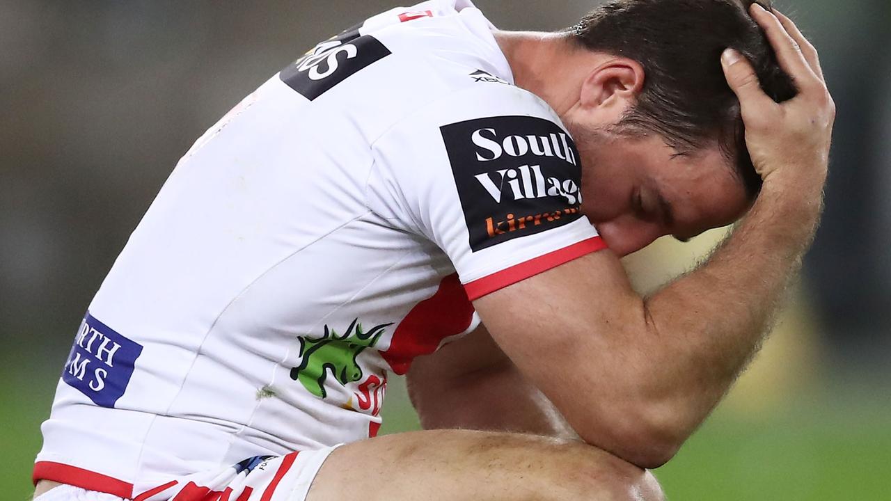 Ben Hunt couldn’t muster the right play when the Dragons needed it most.