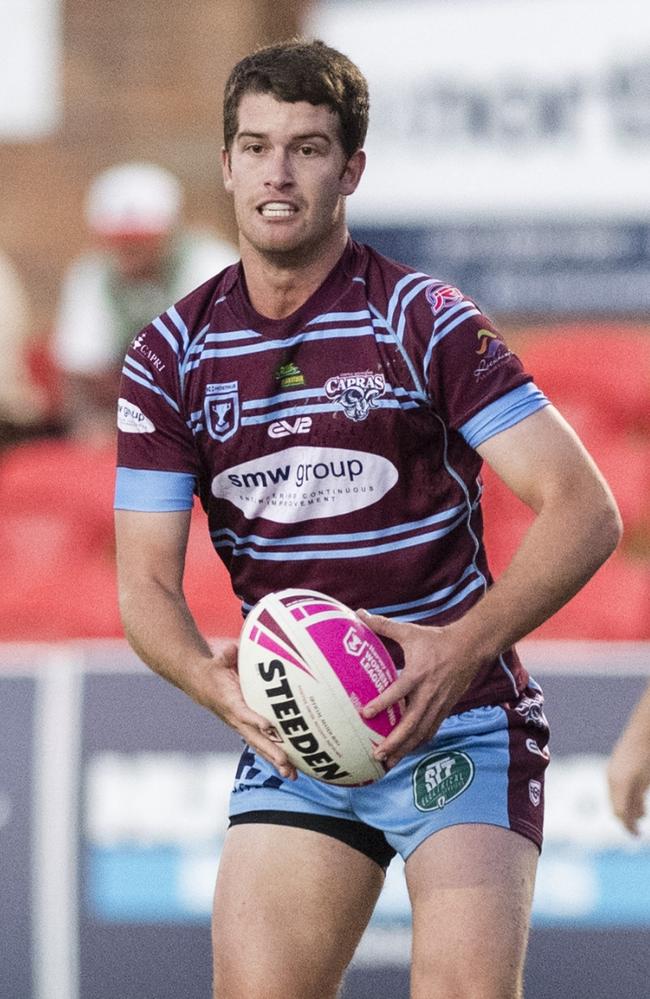 Co-captain Blake Moore was in good form for the Capras in their Round 8 victory. Picture: Kevin Farmer