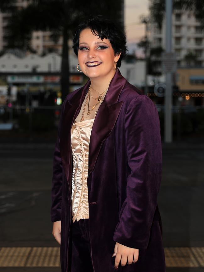 Broadbeach, AUSTRALIA - Gold Coast Convention Centre Broadbeach, Student Lily Moore-Carter from Lutheran College attends her Year 12 formal. Picture Scott Powick Newscorp