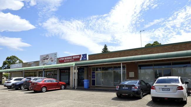 A medical centre is planned for the Lemongrove shopping strip. Picture: Jeremy Piper