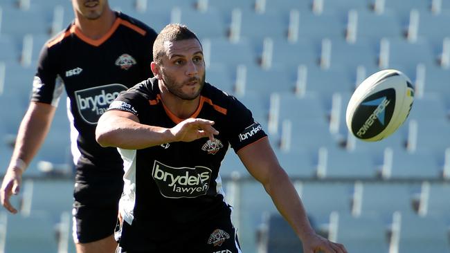 Robbie Farah returns for the Tigers on Monday.