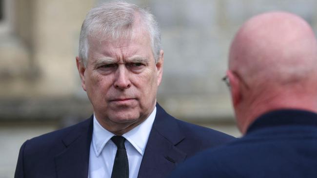 Prince Andrew has been linked to an alleged Chinese spy. Picture: Steve Parsons/Pool/AFP