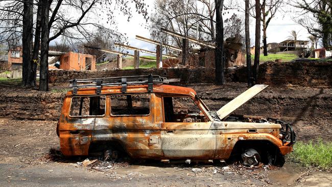 The bushfires have pushed climate to the forefront of investors’ choices Picture. Phil Hillyard