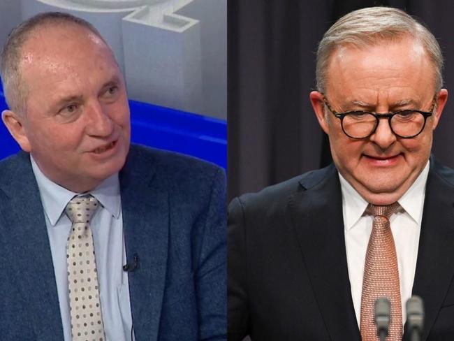 ‘Pure genius’: Barnaby Joyce reacts to Anthony Albanese buying $4.3 million house