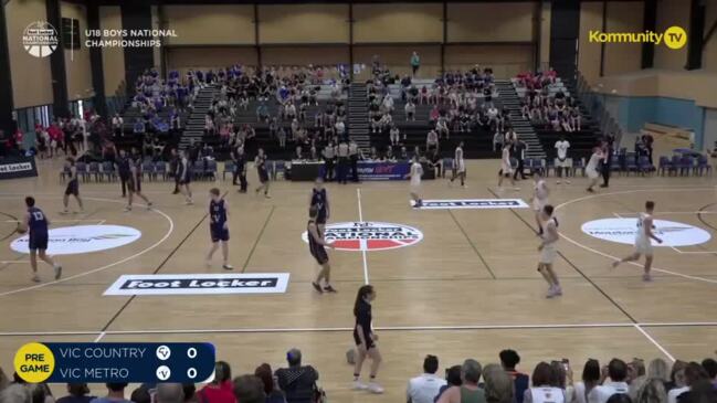 Replay: Basketball Australia Under-18 National Championships Day 8 - Victoria Metro v Victoria Country (Boys Gold Medal)