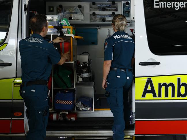 General, generic file photo of Queensland Ambulance Service advanced care paramedics responding to a medical emergency in Cairns. Picture: Brendan Radke