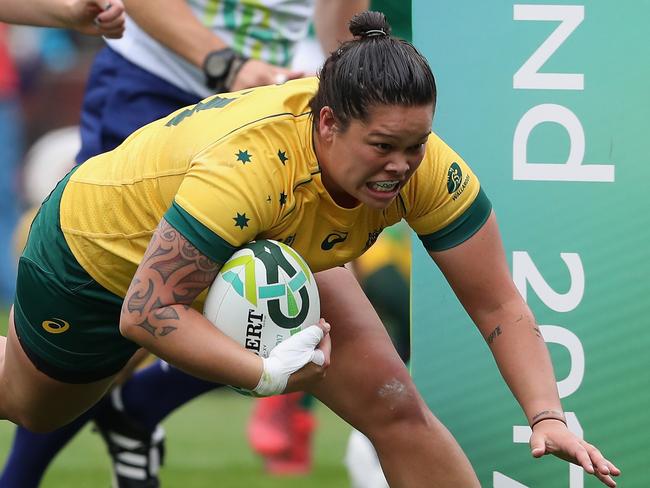 Sarah Riordan scored for Australia against both Canada and Ireland.