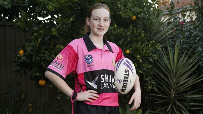 Young Sporting Spirit nominee Olivia Lawne, 14. Pictures: David Swift