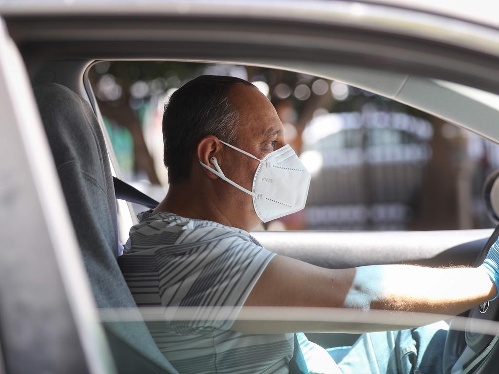 Gig economy workers like Uber drivers have become an ‘entrenched’ part of the economy but are not protected under current laws, Mr Albanese says. Picture: Mario Tama/Getty Images