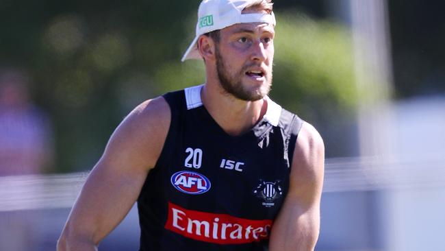 Ben Reid is back for Collingwood. Picture: Michael Klein