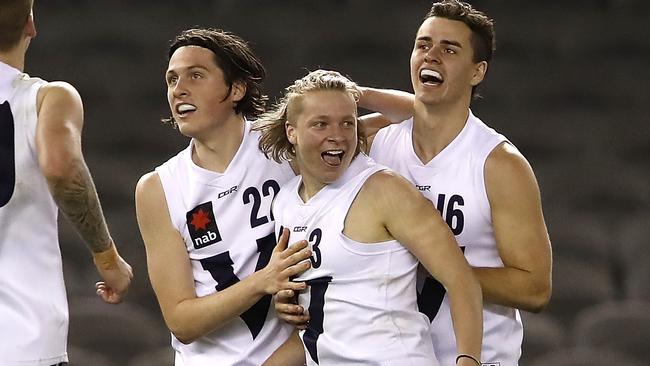 Small forward Cody Weightman was a standout for Vic Country at the Under-18 national carnival.