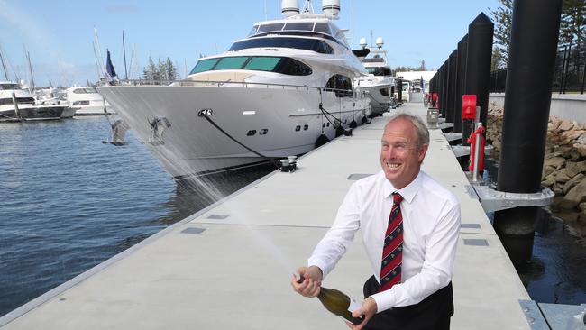 Southport Yacht Club General manager Brett James. Picture Glenn Hampson