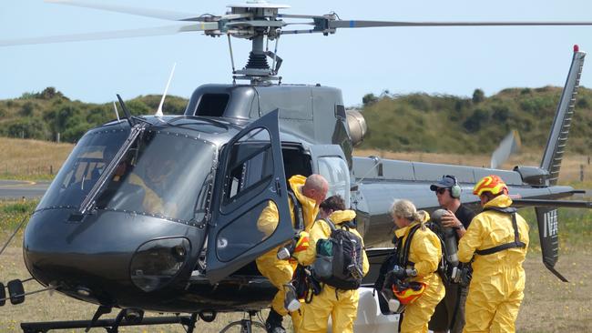 Recovery teams have returned to Whakatāne Airport. Picture: /RNZ.