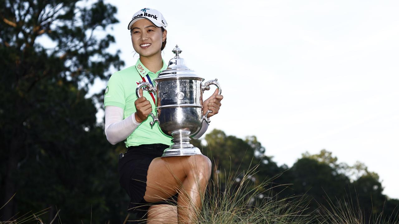 Minjee Lee is on the path to being one of Australia’s biggest sports stars. Picture: Jared C. Tilton/Getty Images/AFP