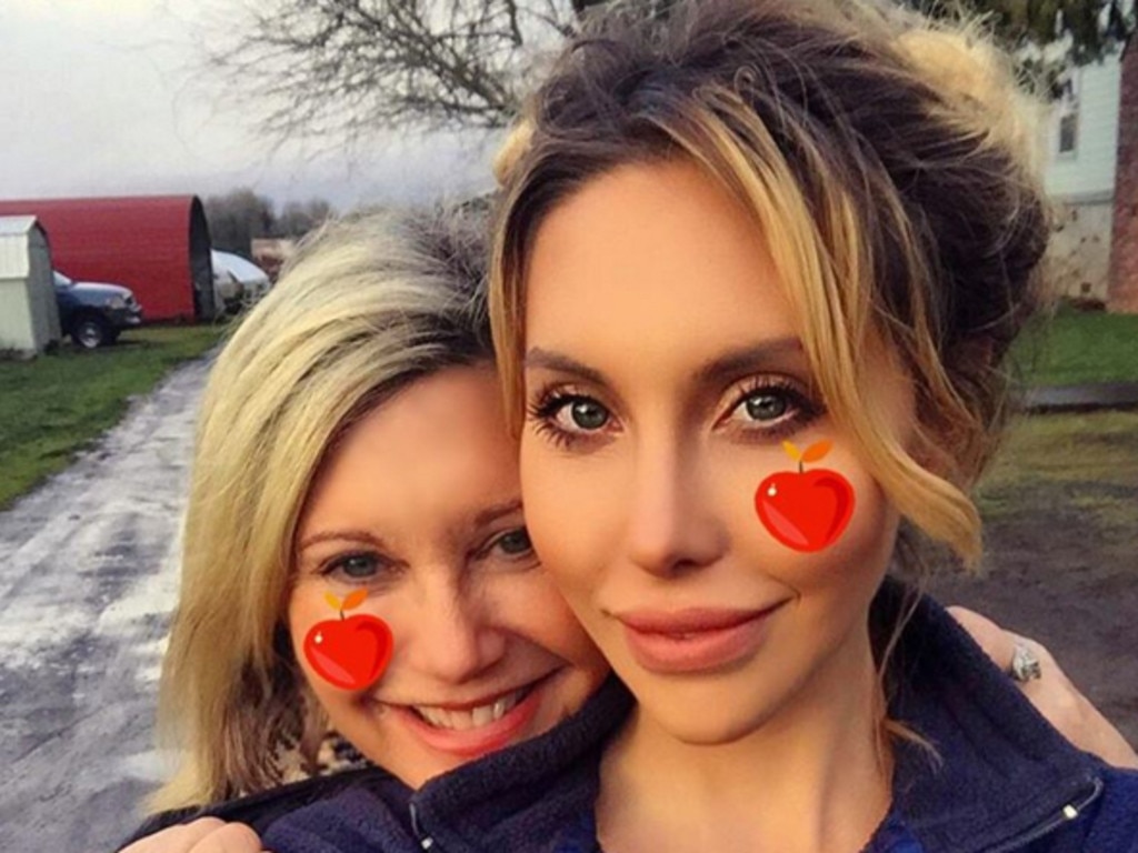 Chloe Lattanzi has told how her mother’s fame took a toll. Picture: Instagram.