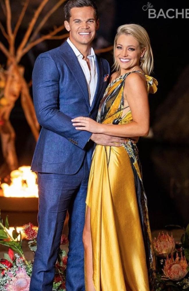 Last year’s The Bachelor saw Jimmy Nicholson pick Holly Kingston. Picture: Instagram