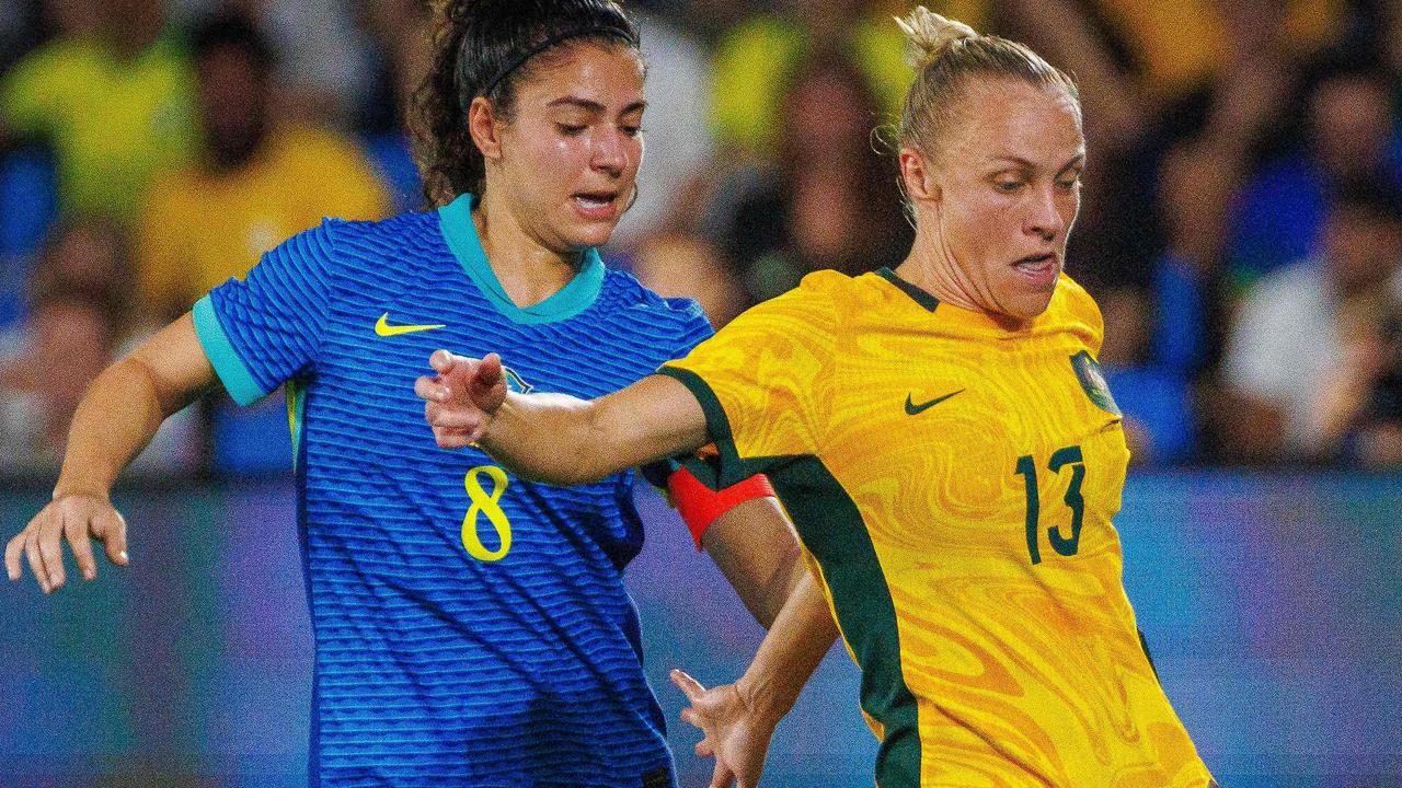 Matildas lose captain Steph Catley and suffer second successive loss Brazil