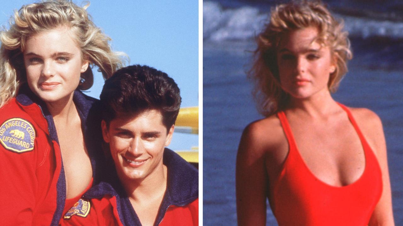 Actress Erika Eleniak in her Baywatch years.