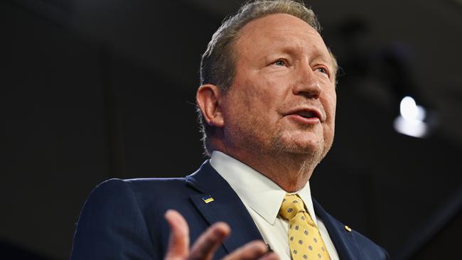 Andrew Forrest says he will do whatever it takes to hold Meta’s directors and leaders to account. Picture: NCA NewsWire / Martin Ollman