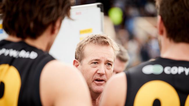 Glenelg coach Mark Stone. Picture AAP/Matt Loxton.