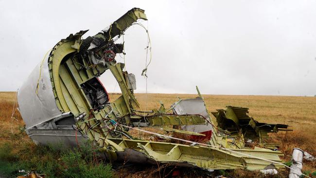 Thirty-eight Australians died when MH17 was shot out of the sky. Picture: AFP