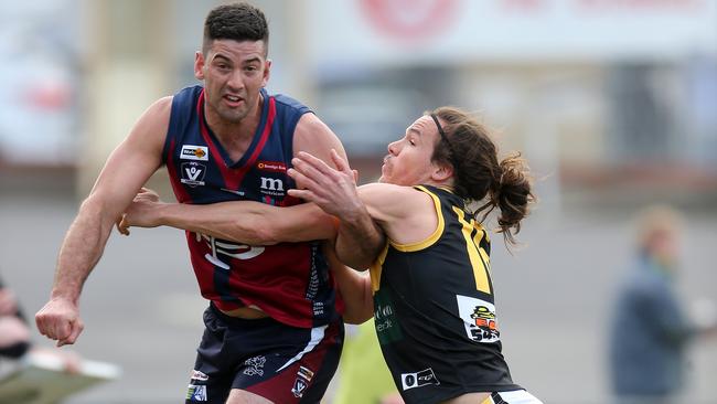 Sandhurst ruckman Tim Martin was one of the best players of his era. Picture Yuri Kouzmin