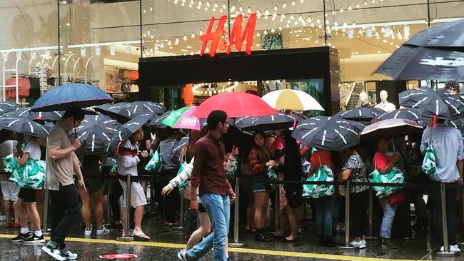 H M opens Wintergarden store in Brisbane s Queen Street Mall The Courier Mail