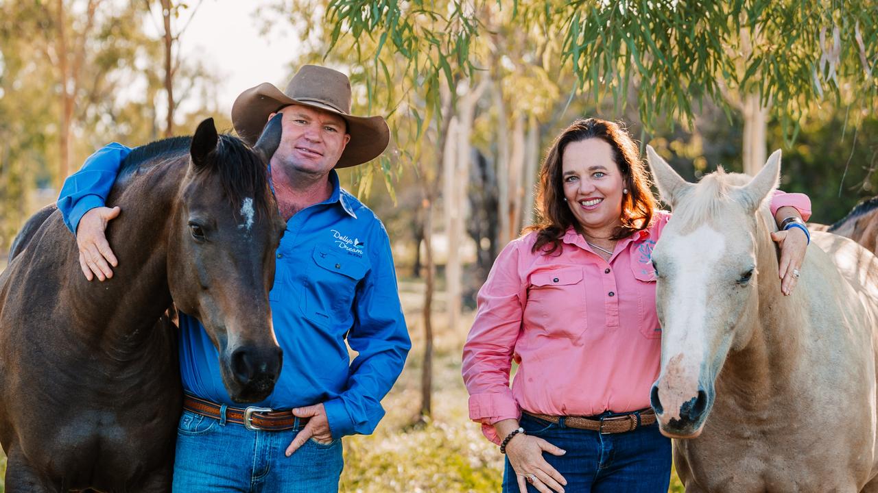 Dolly’s parents, Tick and Kate Everett. Picture: supplied