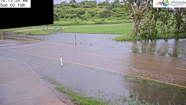 2025 Mackay Whitsunday weather: Queens Rd, Bells Gully. Picture Whitsunday Regional Council flood cameras