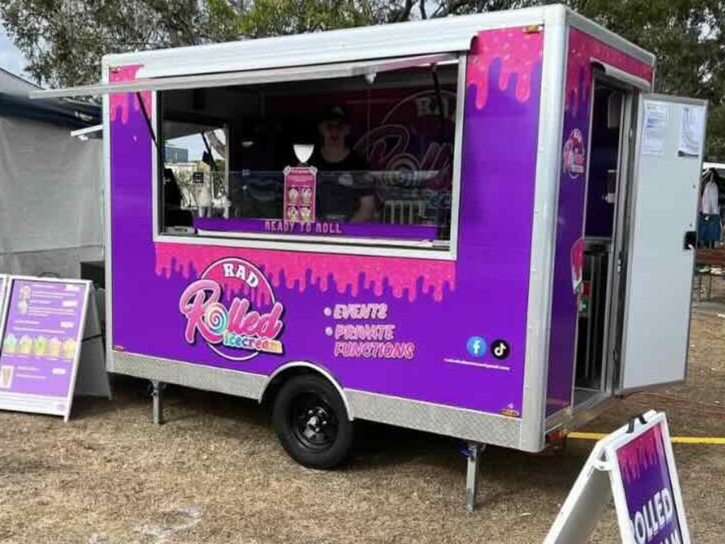 RAD Rolled IceCream has been a hit across the Fraser Coast