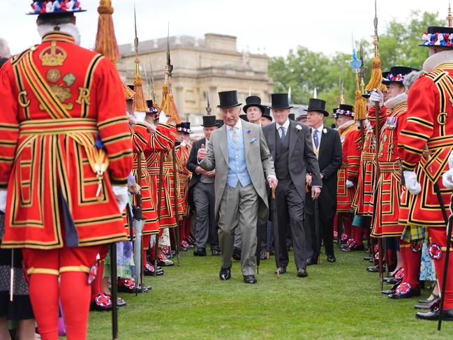 The call came after the King and Queen hosted thousands of community leaders and charity workers for a garden party at Buckingham Palace on Wednesday. Picture: Getty Images