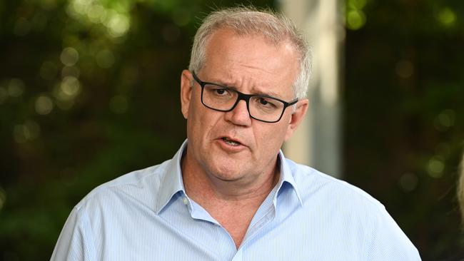 Scott Morrison has refused to say whether the budget will include a cut to the fuel excise. Picture: NCA NewsWire / Flavio Brancaleone