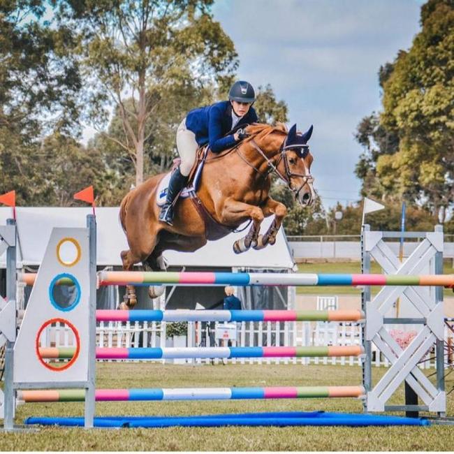 Talented young rider Kate Crauford. Picture: Supplied