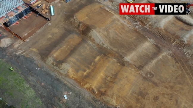 Drone footage of BMX track