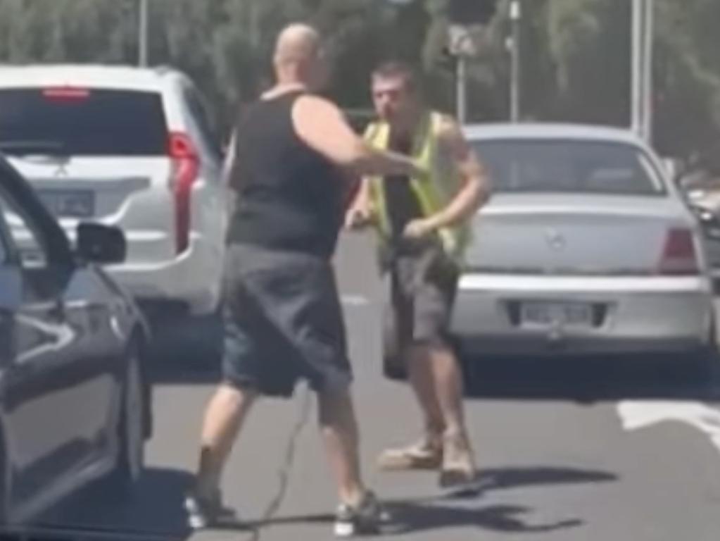 SA Police were left hunding two men after this explosion scene on the roads at Gilberton in 2024. Picture:7 NEWS