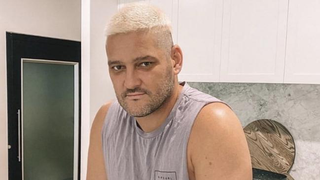 Brendan Fevola's new look. Pic: Instagram