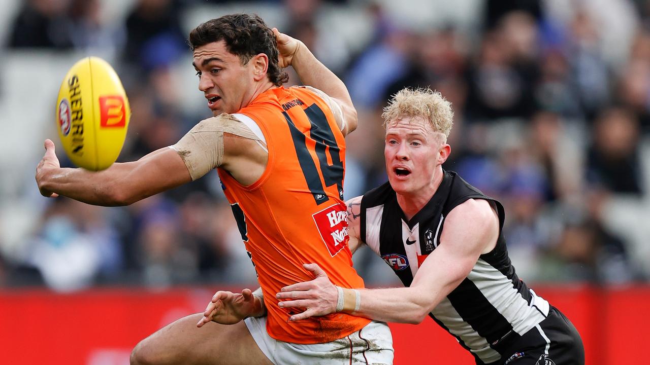 Tim Taranto returned to the Giants’ senior side last week against Collingwood. Picture: Getty Images