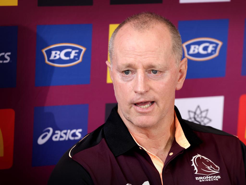 New Broncos coach Michael Maguire is set to honour the contracts of Te’o and Barrett, despite them signing on to serve as assistants to his predecessor, Kevin Walter. Picture: Steve Pohlner