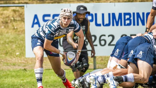 Brothers in action against Souths. Picture: Richard Walker