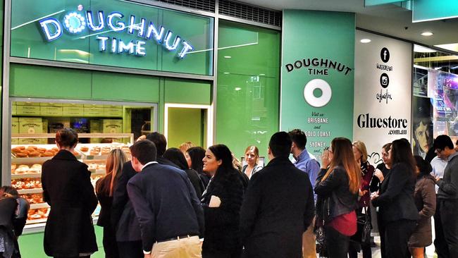 Doughnut Time has hit financial ruins.