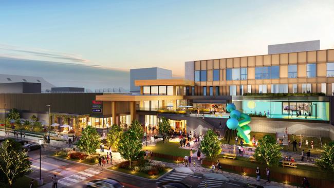 A new image of the planned Westfield Knox upgrade.