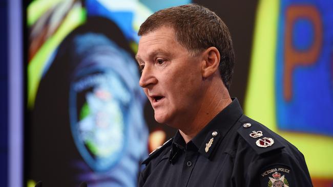 Shane Patton says police have ruled out terrorism. Picture: Josie Hayden