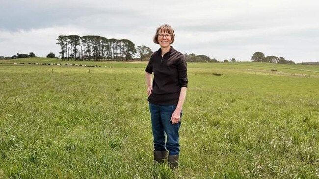 When her husband died almost 20 years ago Natalie Clark knew she had to keep the Mil-Lel dairy farm running for her family. Picture: Supplied