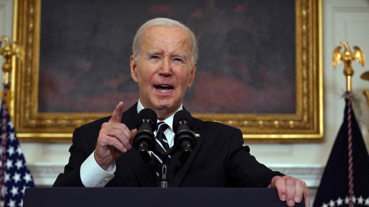 US President Joe Biden. Picture: AFP