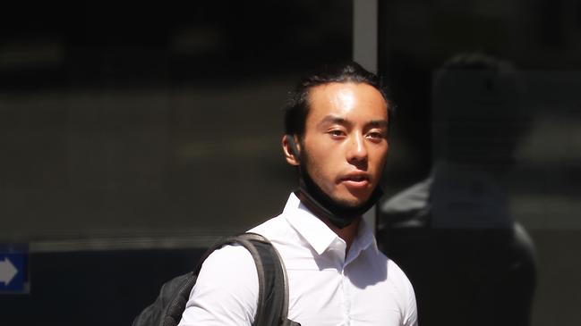 Antoine Lai outside court earlier this year. Picture: John Grainger