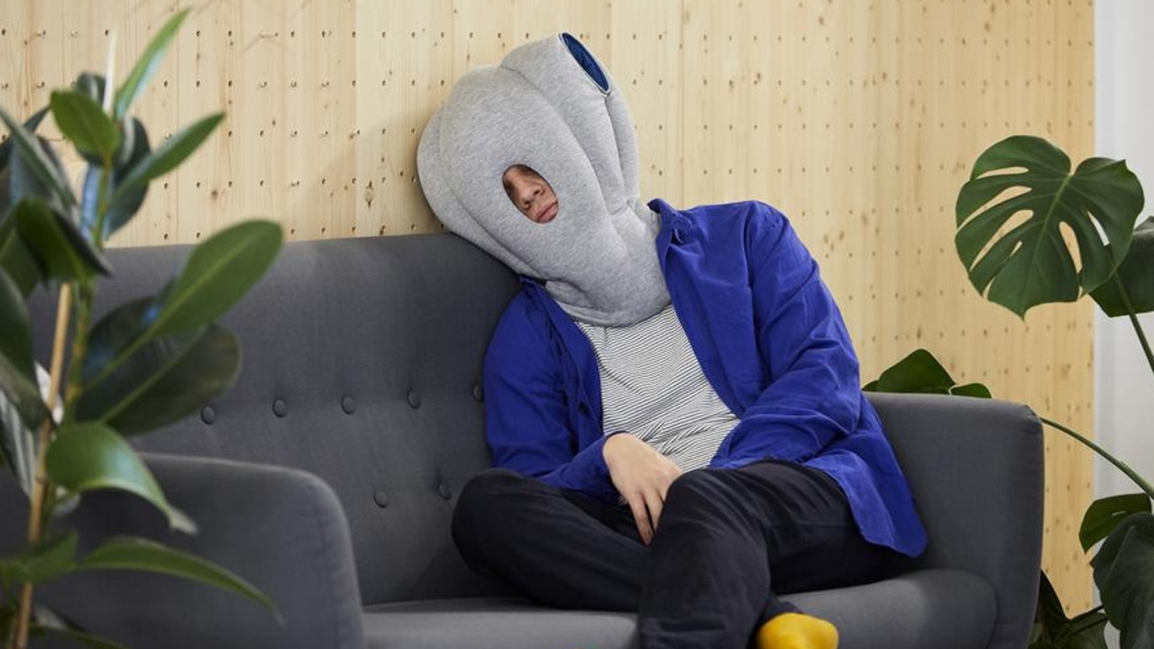 Road Test Ostrichpillow Original Napping Pillow The Australian