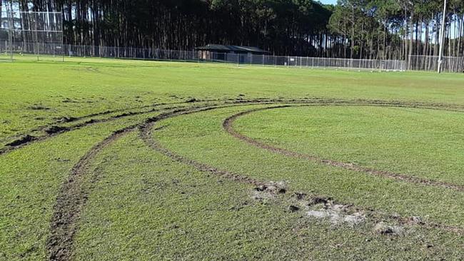 An excavator will be called in to try and repair the damage. Photo: Supplied