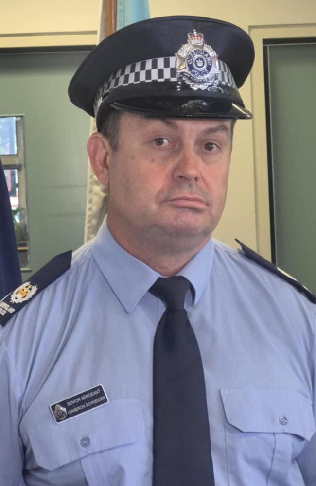 Senior Sergeant Cameron Schneider
