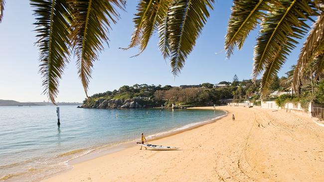 View of Camp Cove from the former Marine Biological Station at Watsons Bay. Picture: Supplied